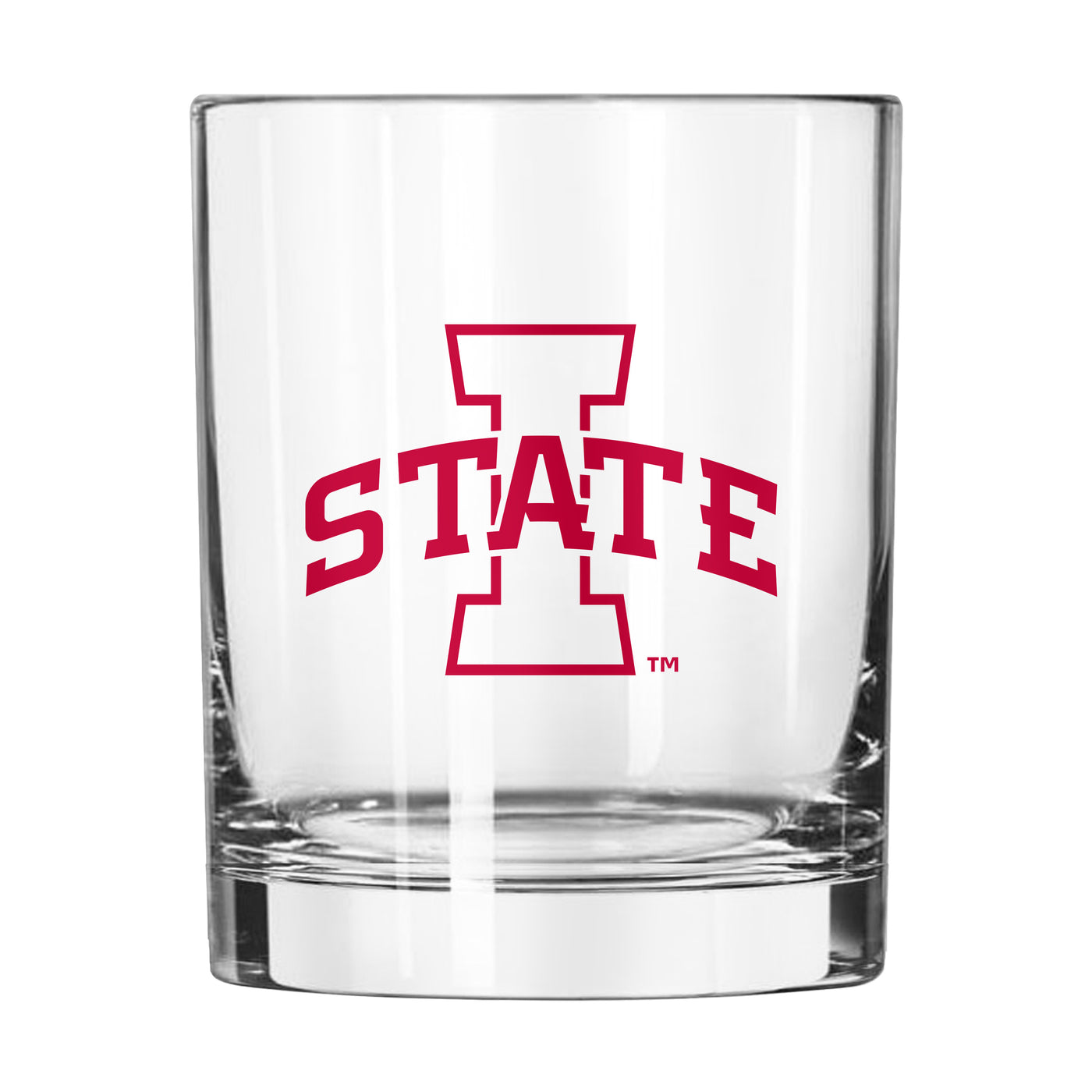 Iowa State 14oz Gameday Rocks Glass