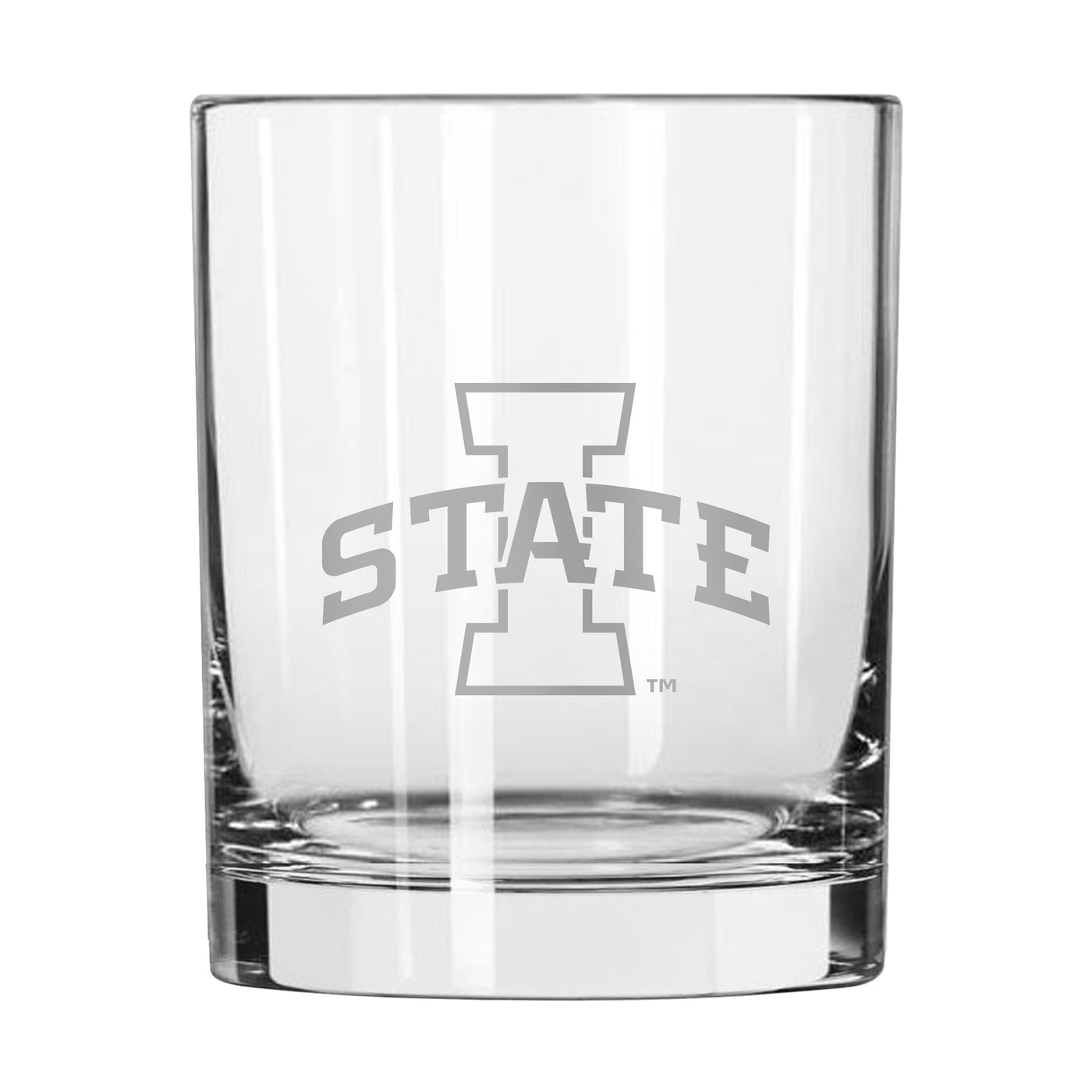 Iowa State 14oz Frost Rocks Glass