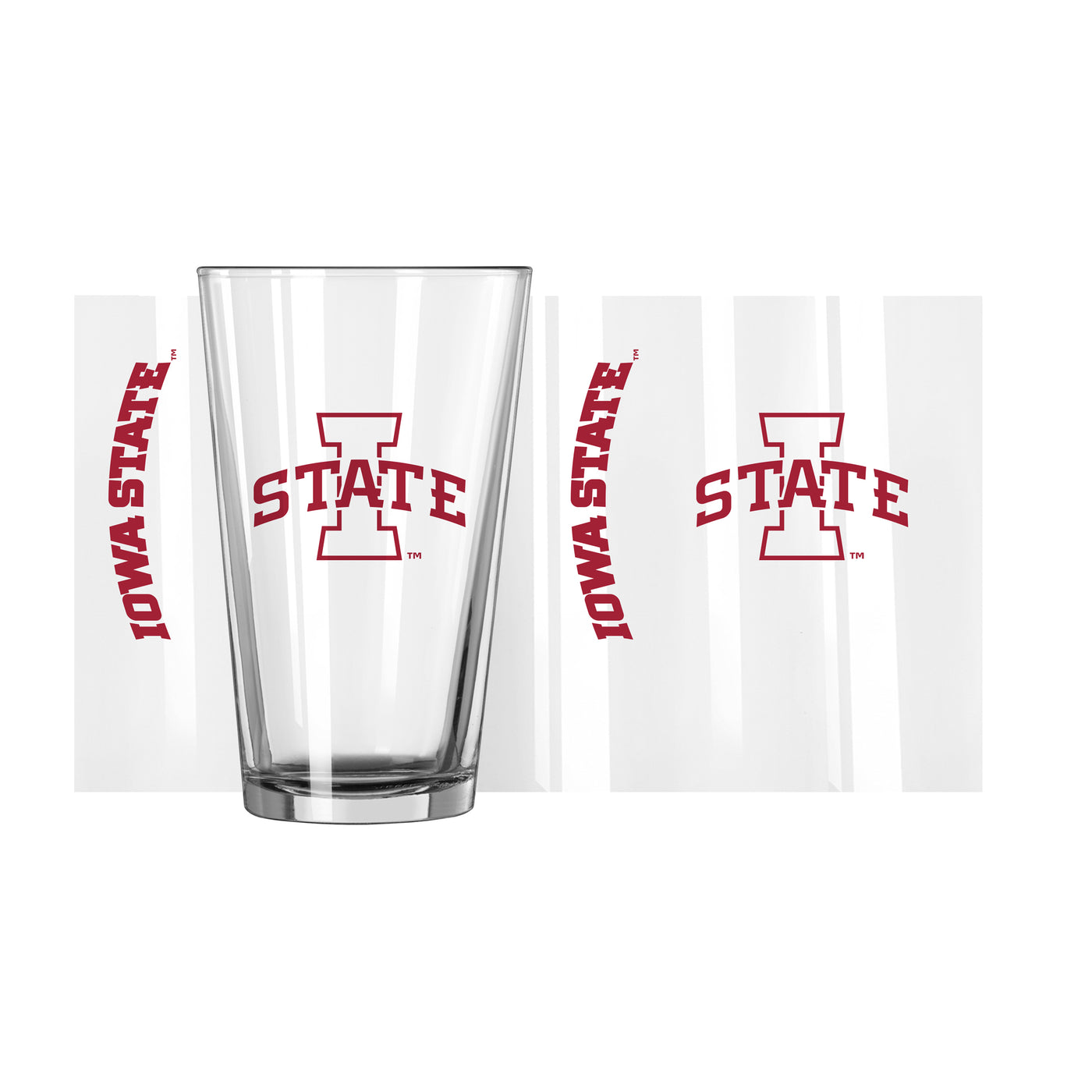 Iowa State 16oz Gameday Pint Glass - Logo Brands