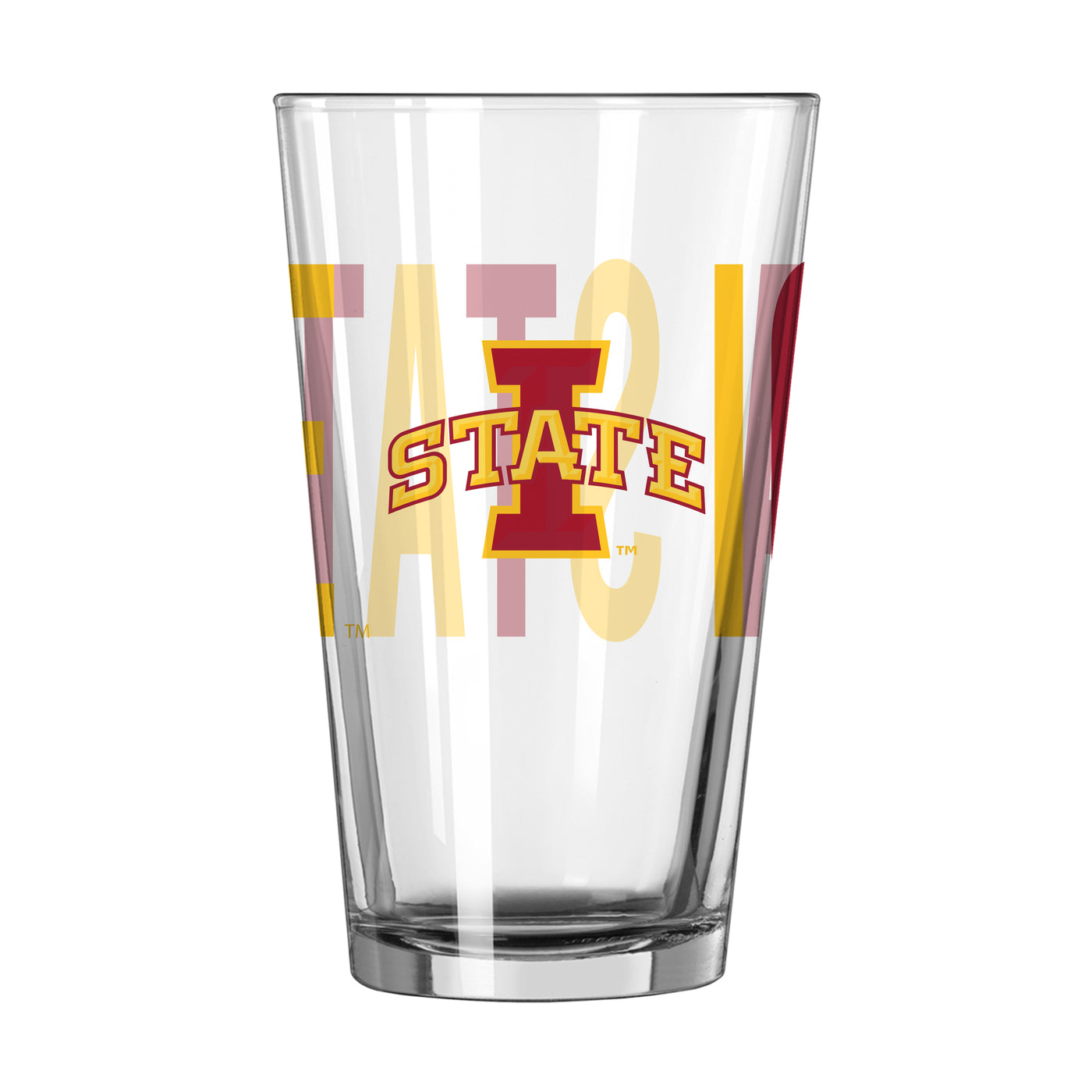 Iowa State 16oz Overtime Pint Glass