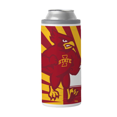 Iowa State 12oz Mascot Slim Can Coolie