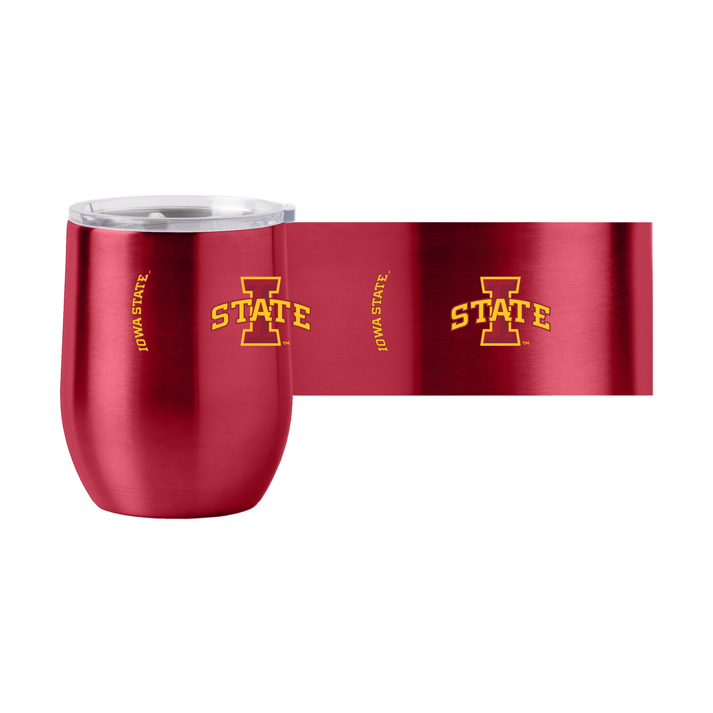 Iowa State 16oz Gameday Stainless Curved Beverage - Logo Brands
