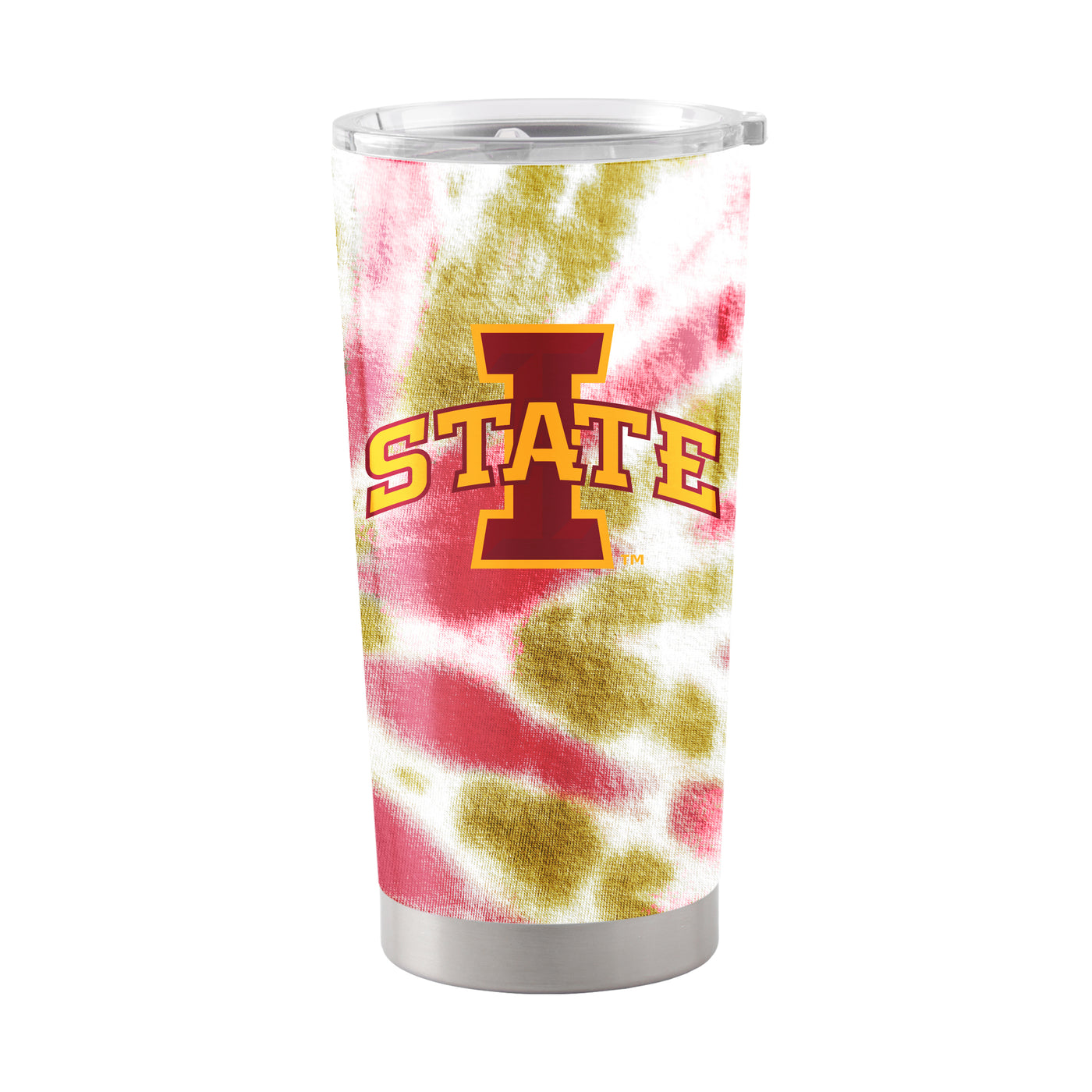 Iowa State 20oz Tie Dye Stainless Steel Tumbler