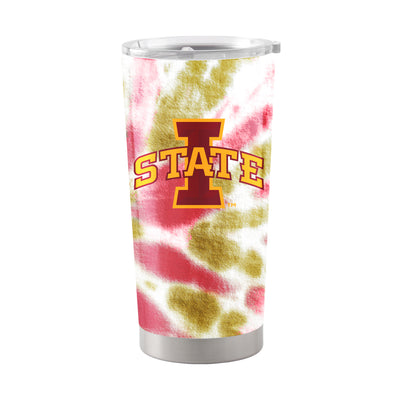 Iowa State 20oz Tie Dye Stainless Steel Tumbler