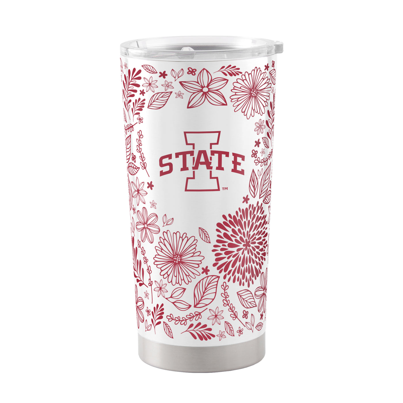 Iowa State 20oz Botanical Stainless Steel Tumbler