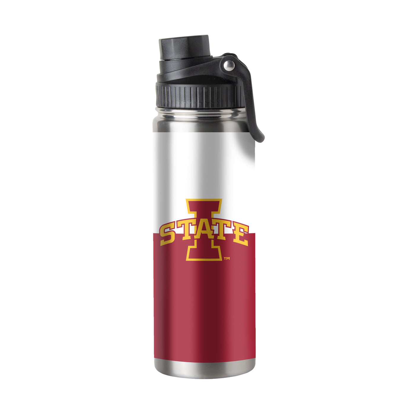 Iowa St Colorblock 21oz Twist Top Bottle