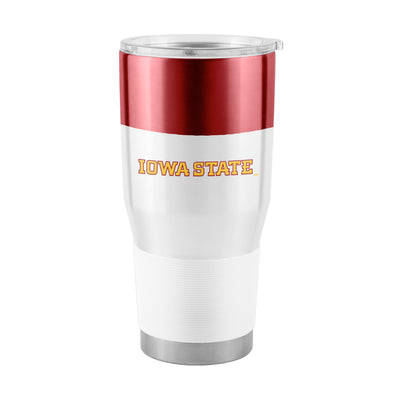 Iowa State 30oz Colorblock Stainless Steel Tumbler