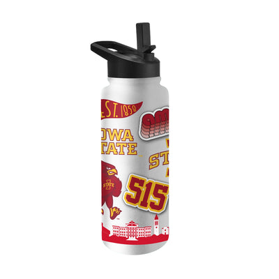 Iowa State 34oz Native Quencher Bottle