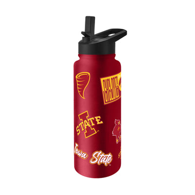 Iowa State 34oz Dreamweave Quencher Bottle