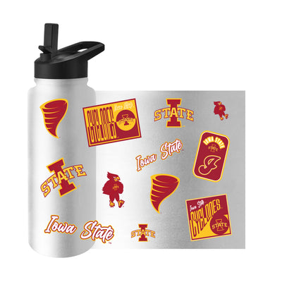Iowa State 34oz White Dreamweave Quencher Bottle
