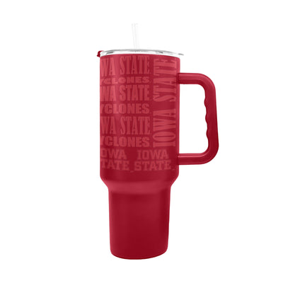 Iowa State 40oz Replay Powder Coat Tumbler