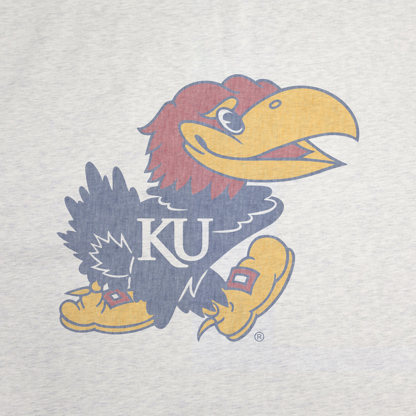 Kansas Primary Logo Sublimated Sweatshirt Blanket