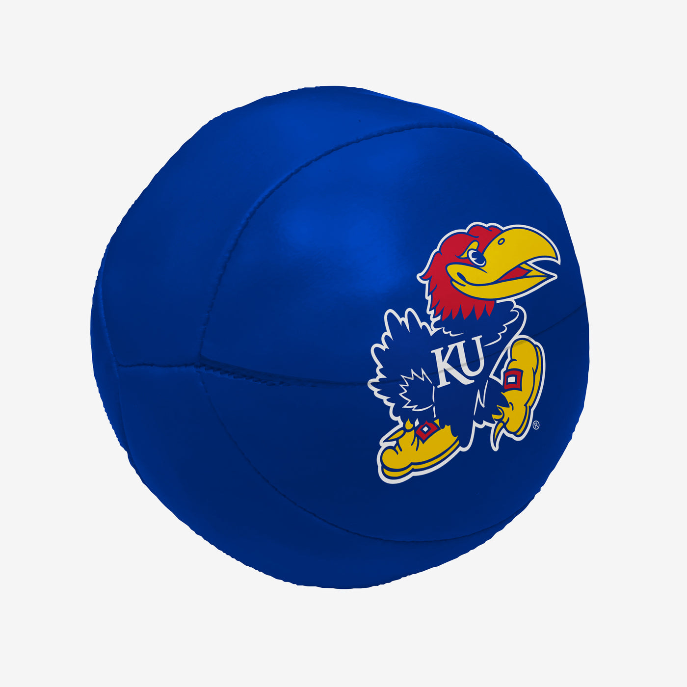 Kansas 4 in. Micro Soft Basketball