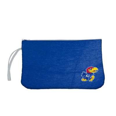 Kansas Crosshatch Wristlet - Logo Brands