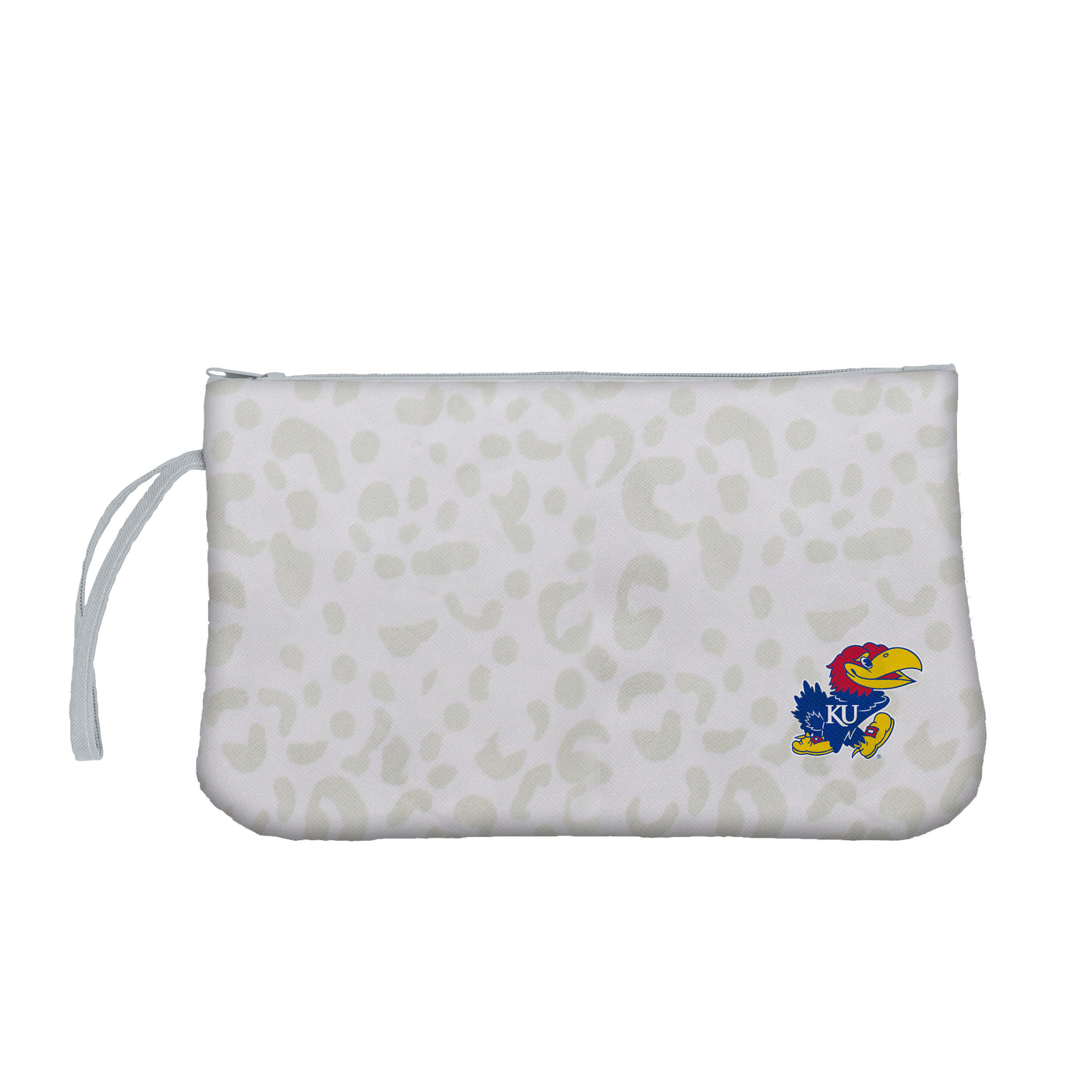 Kansas Leopard Print Wristlet