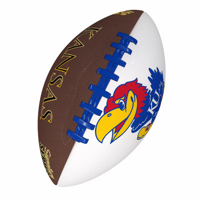 Kansas Official-Size Autograph Football