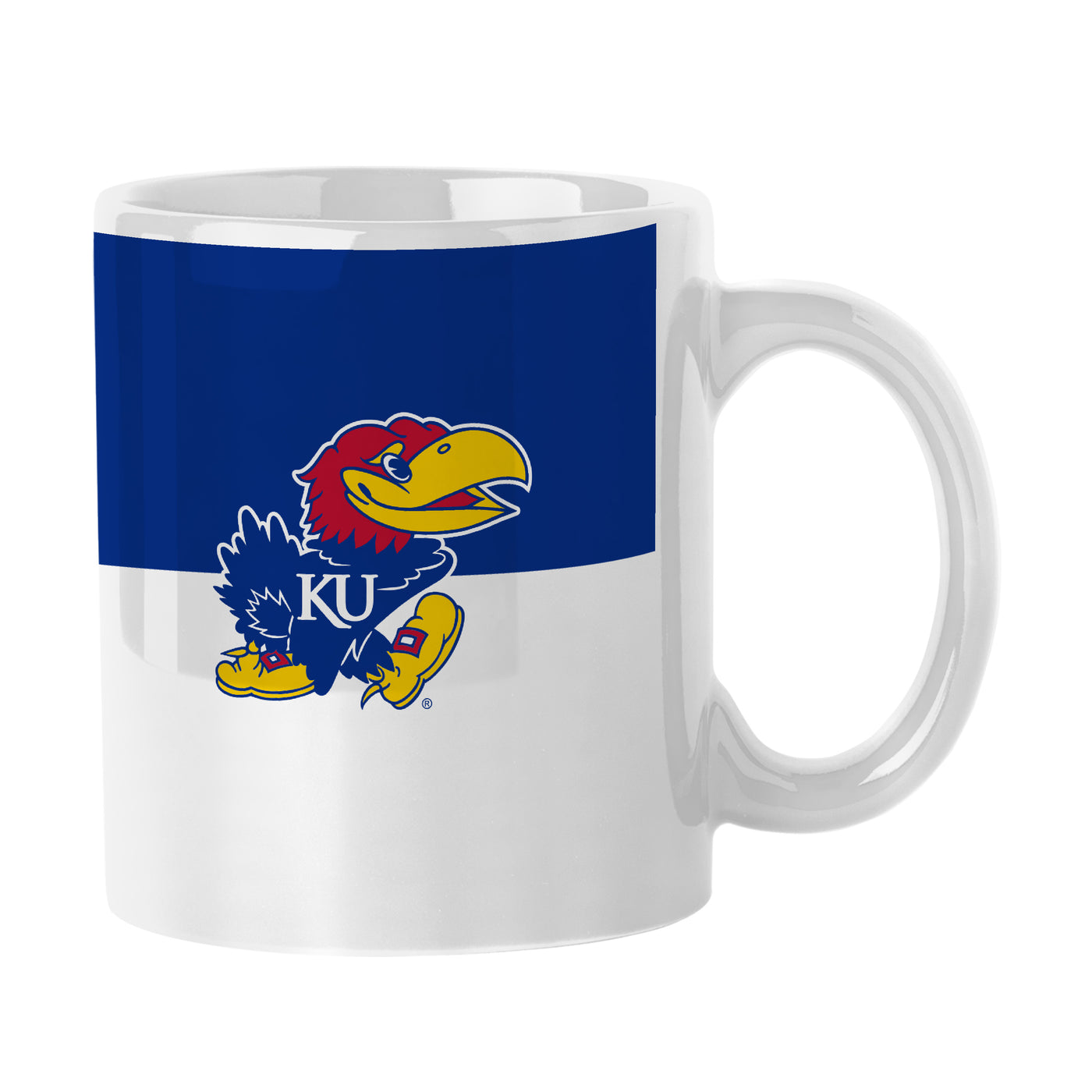 Kansas 11oz Colorblock Sublimated Mug