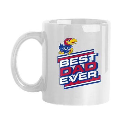 Kansas 11oz Best Dad Ever Sublimated Mug