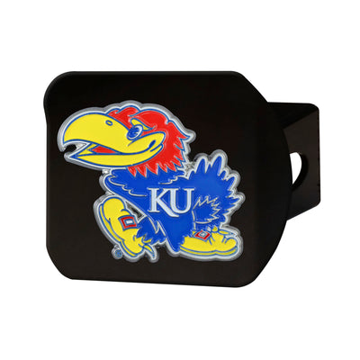 University of Kansas Color on Black Hitch Cover