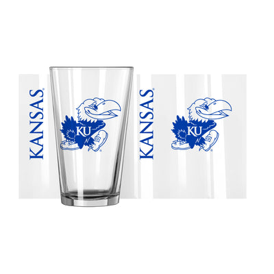 Kansas Alternate 16oz Gameday Pint Glass