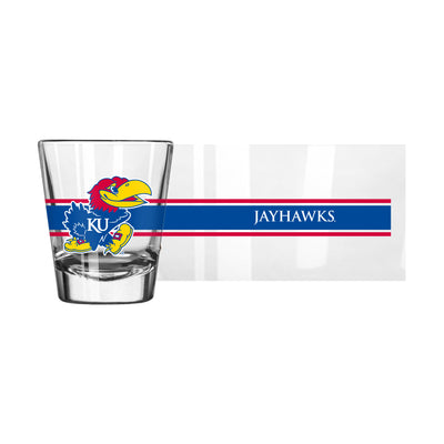 Kansas 2oz Stripe Shot Glass