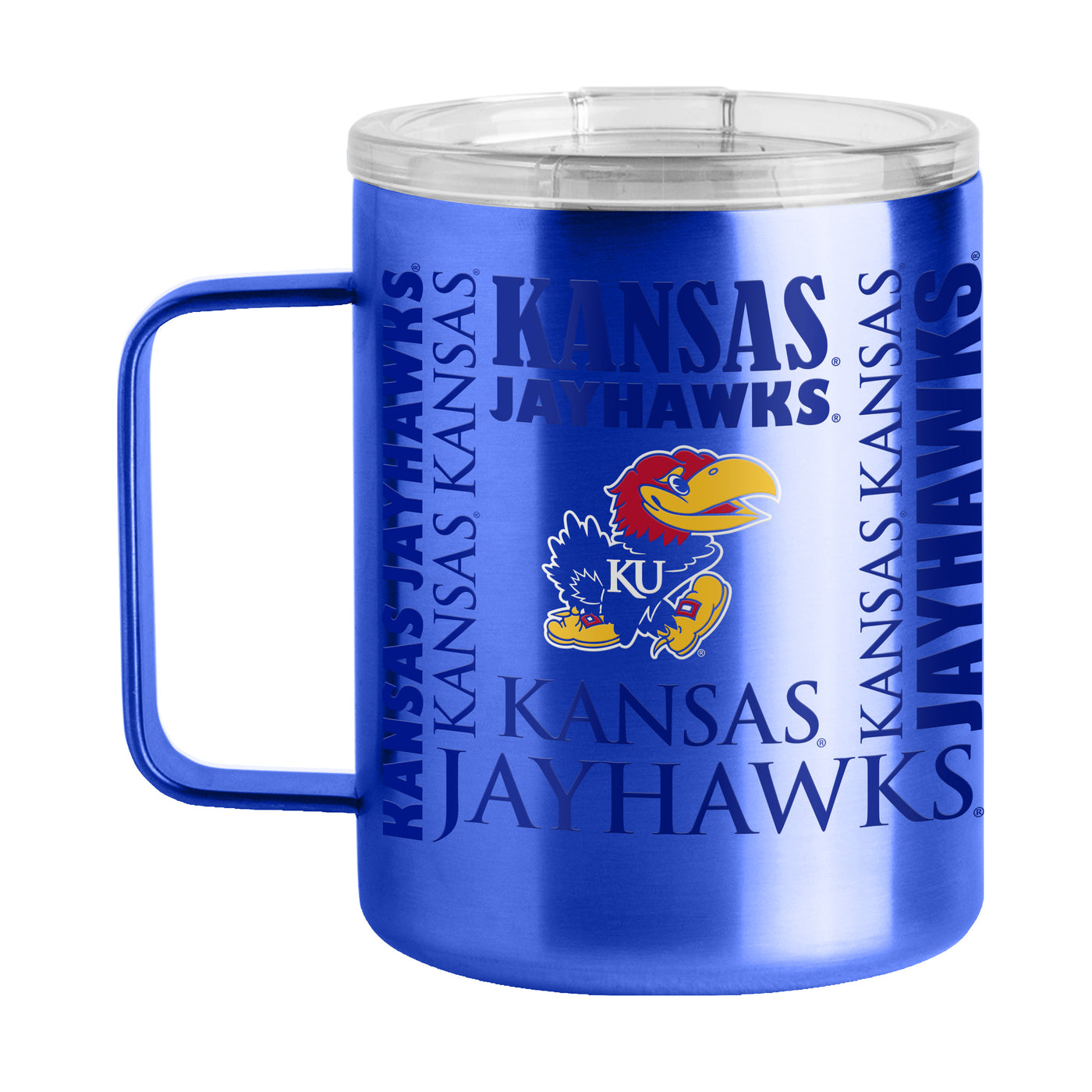 Kansas 15oz Replay Stainless Steel Mug