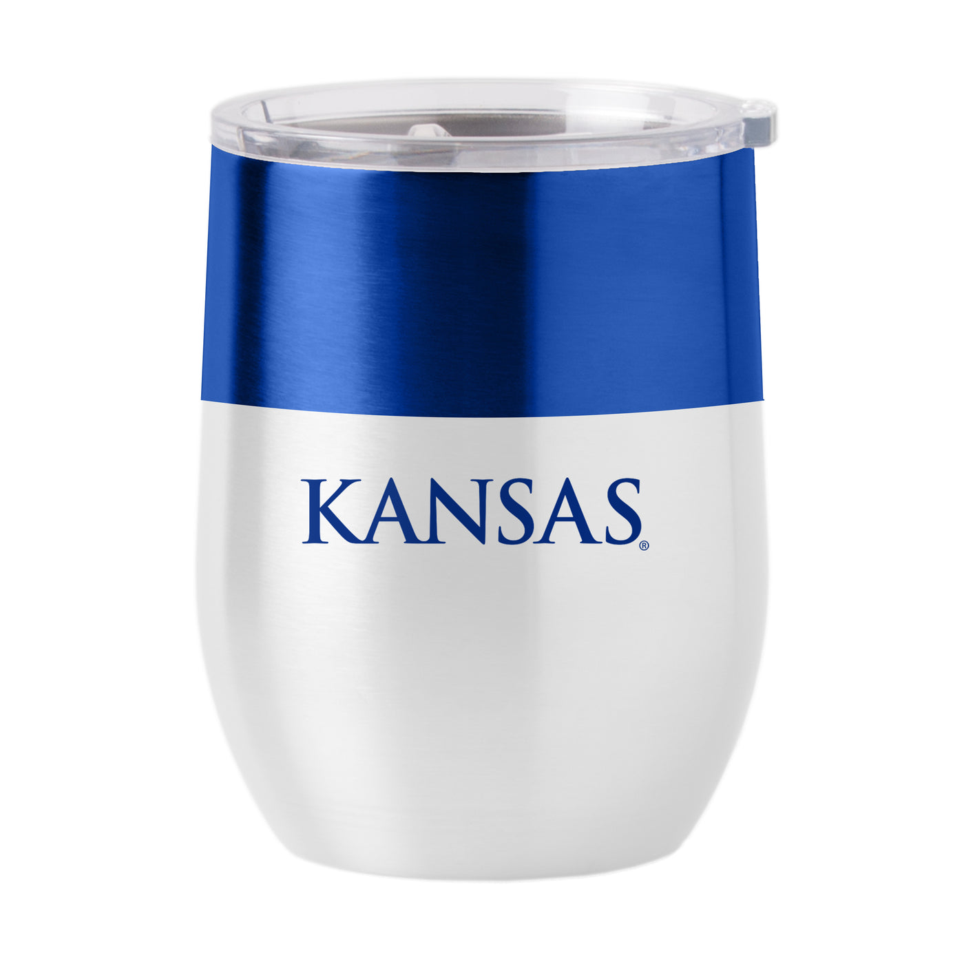 Kansas 16oz Colorblock Stainless Curved Beverage