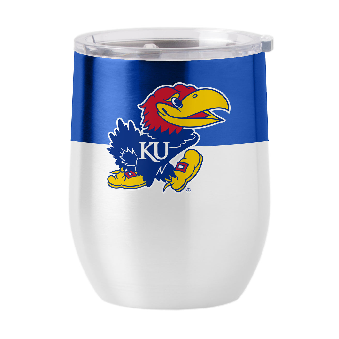 Kansas 16oz Colorblock Stainless Curved Beverage
