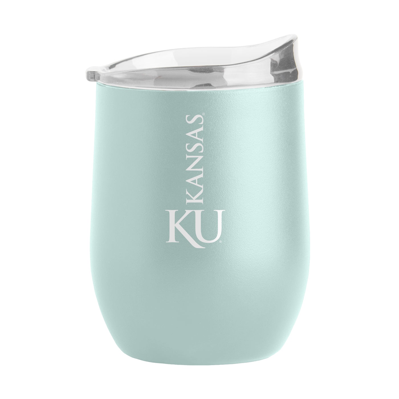 Kansas 16oz Vertical Powder Coat Curved Bev