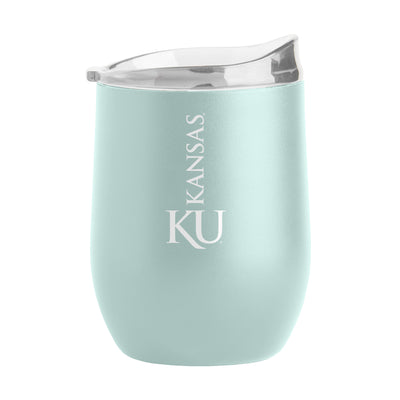 Kansas 16oz Vertical Powder Coat Curved Bev