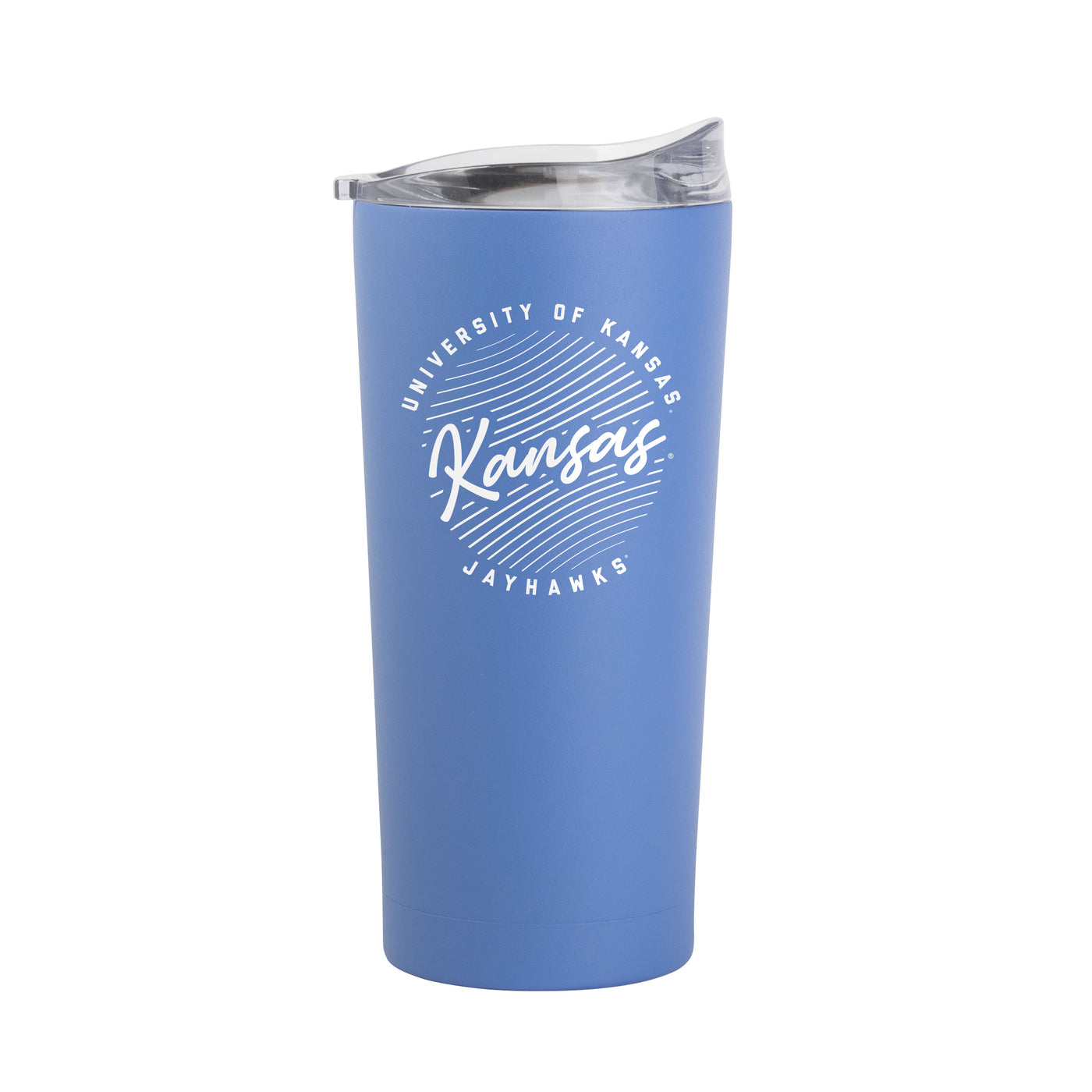 Kansas 20oz Retro Script Arctic Powder Coat Tumbler