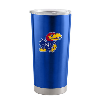 Kansas 20oz Letterman Stainless Tumbler