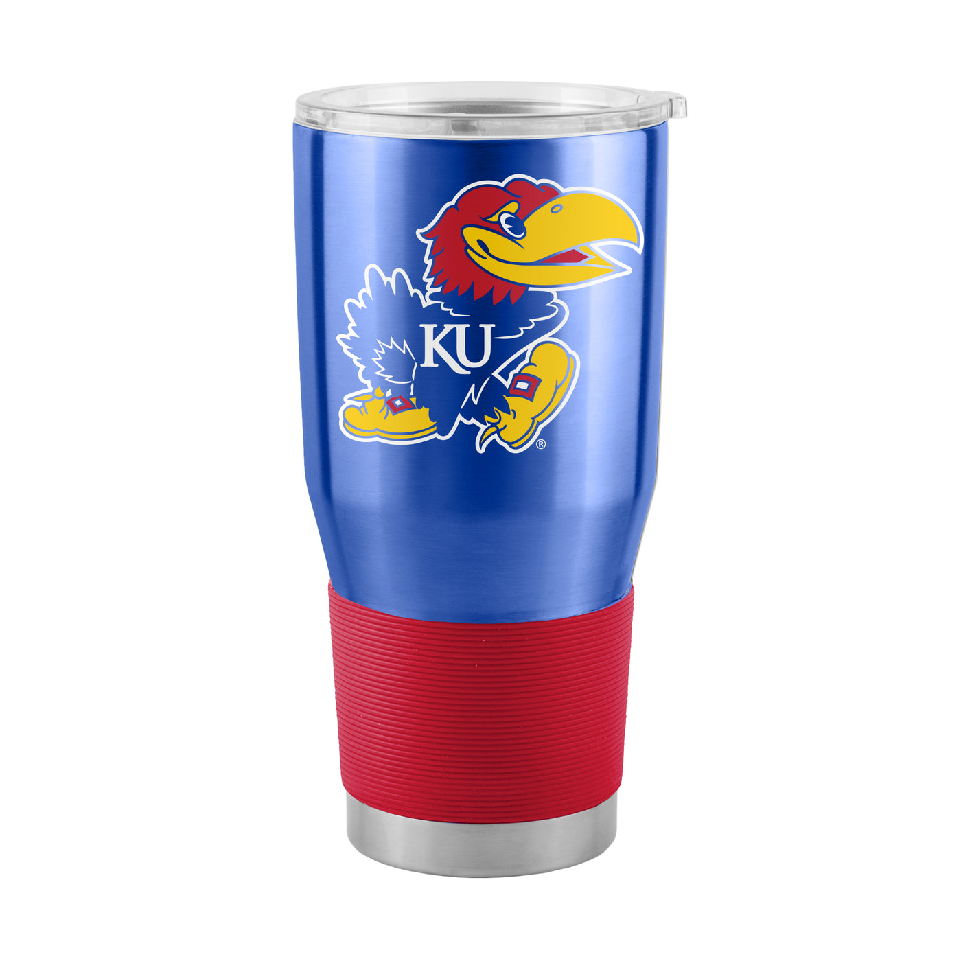 Kansas Alt Sleeve 30oz Gameday Stainless Tumbler
