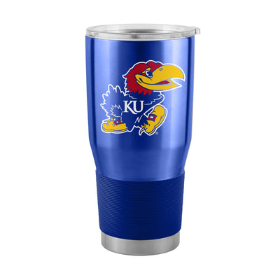 Kansas Gameday 30 oz Stainless Tumbler - Logo Brands