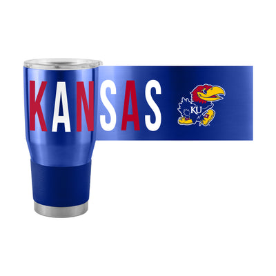 Kansas Overtime 30 oz Stainless Tumbler