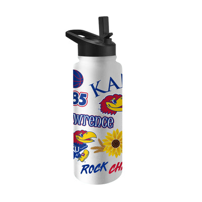 Kansas 34oz Native Quencher Bottle