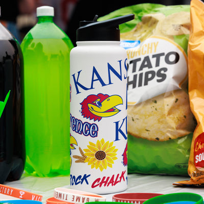Kansas 34oz Native Quencher Bottle