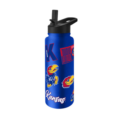 Kansas 34oz Dreamweave Quencher Bottle