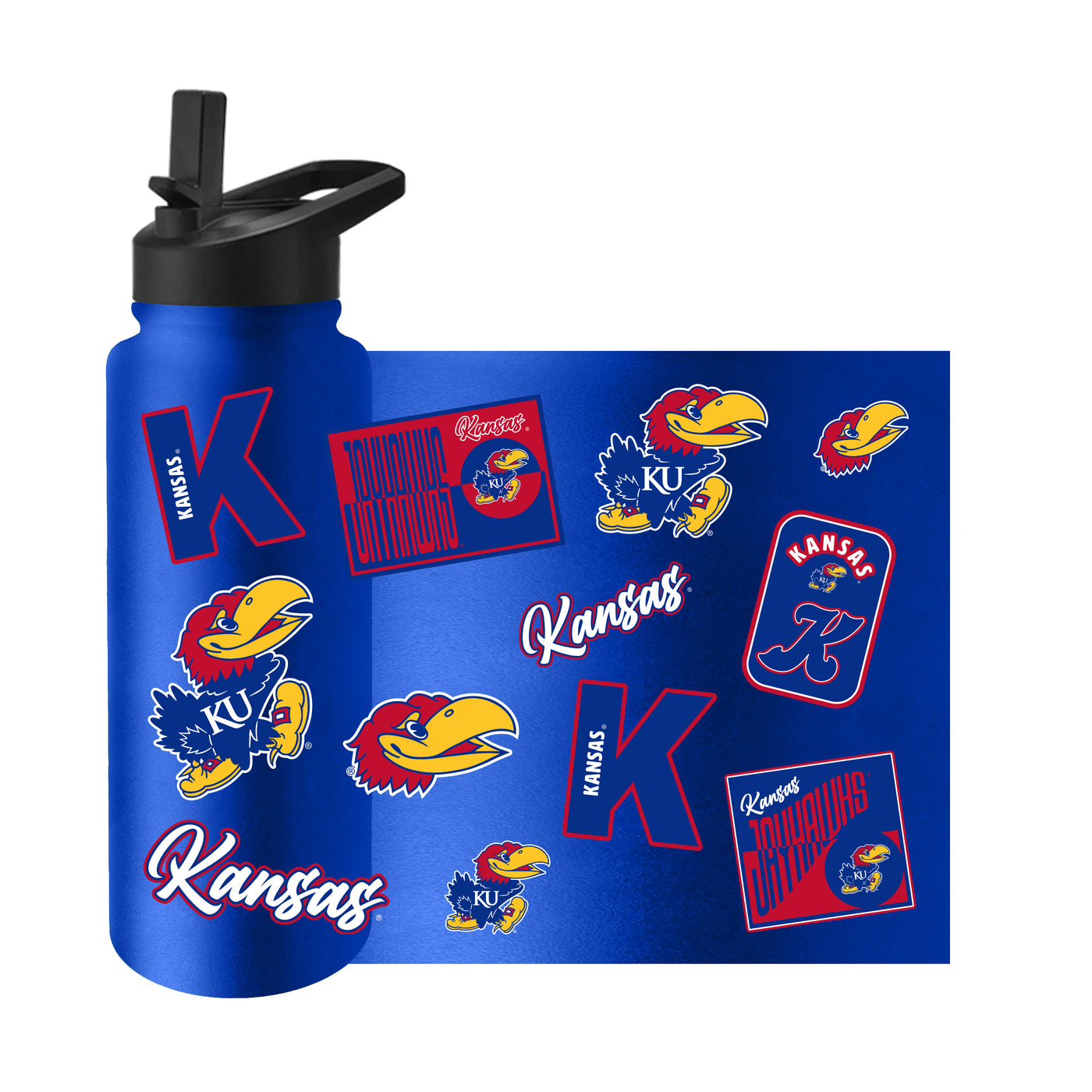 Kansas 34oz Dreamweave Quencher Bottle