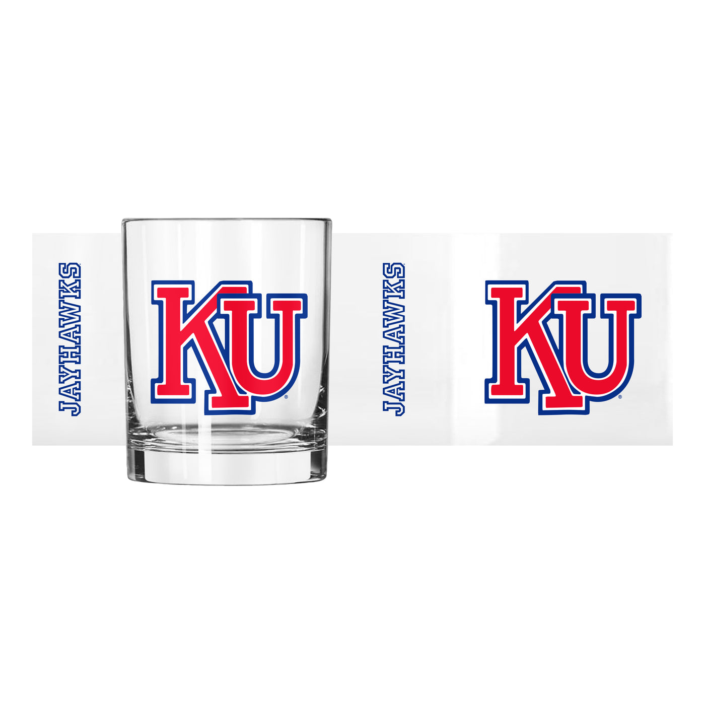 Kansas Vault 14oz Gameday Rocks Glass