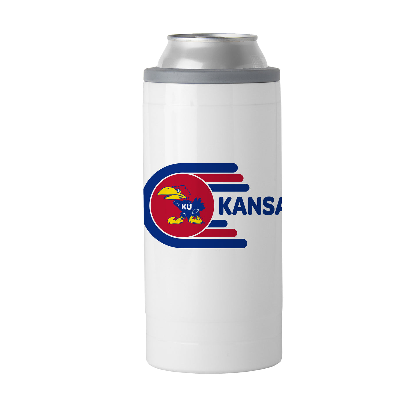 Kansas 12oz Whirl Slim Can Coolie