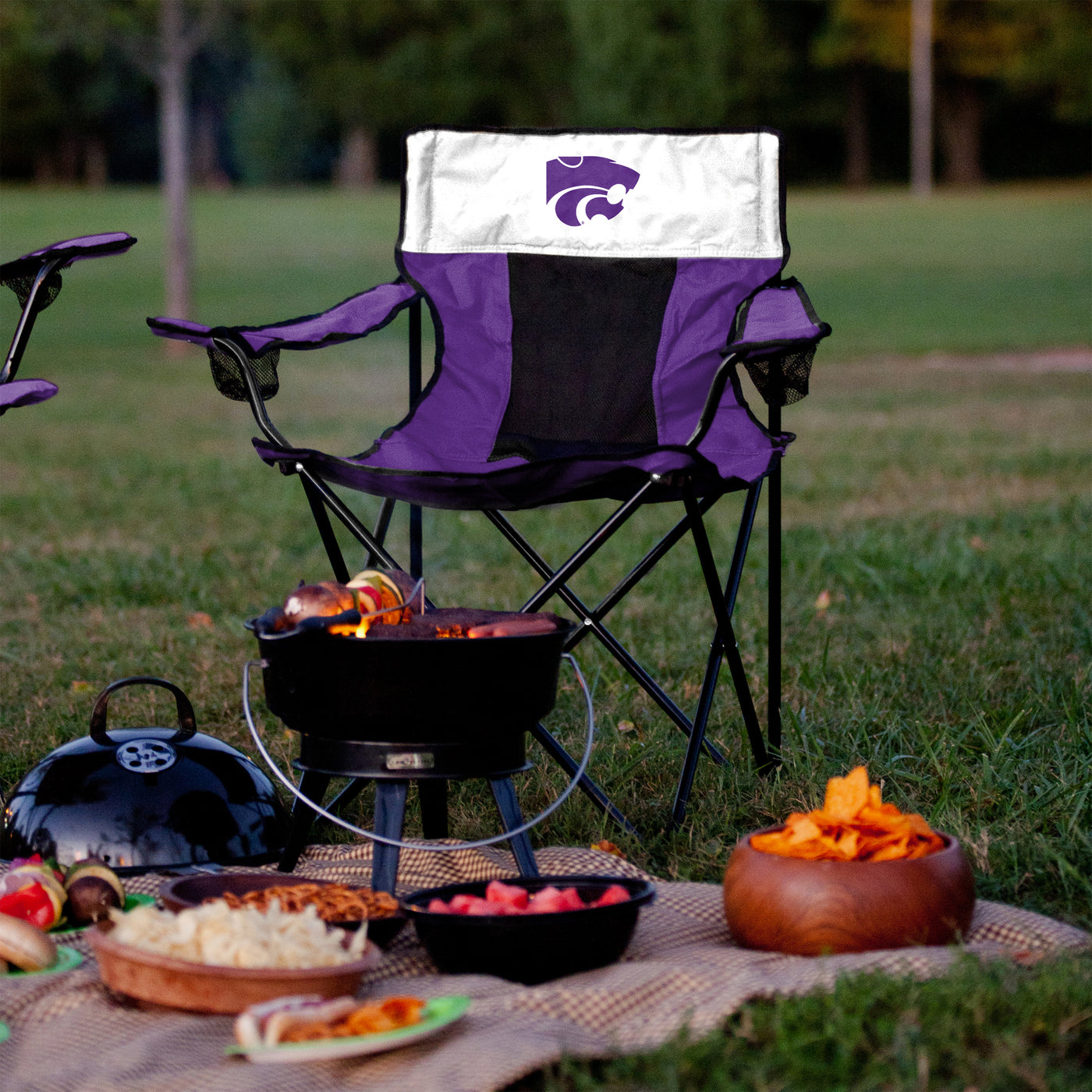 Kansas State Elite Chair - Logo Brands
