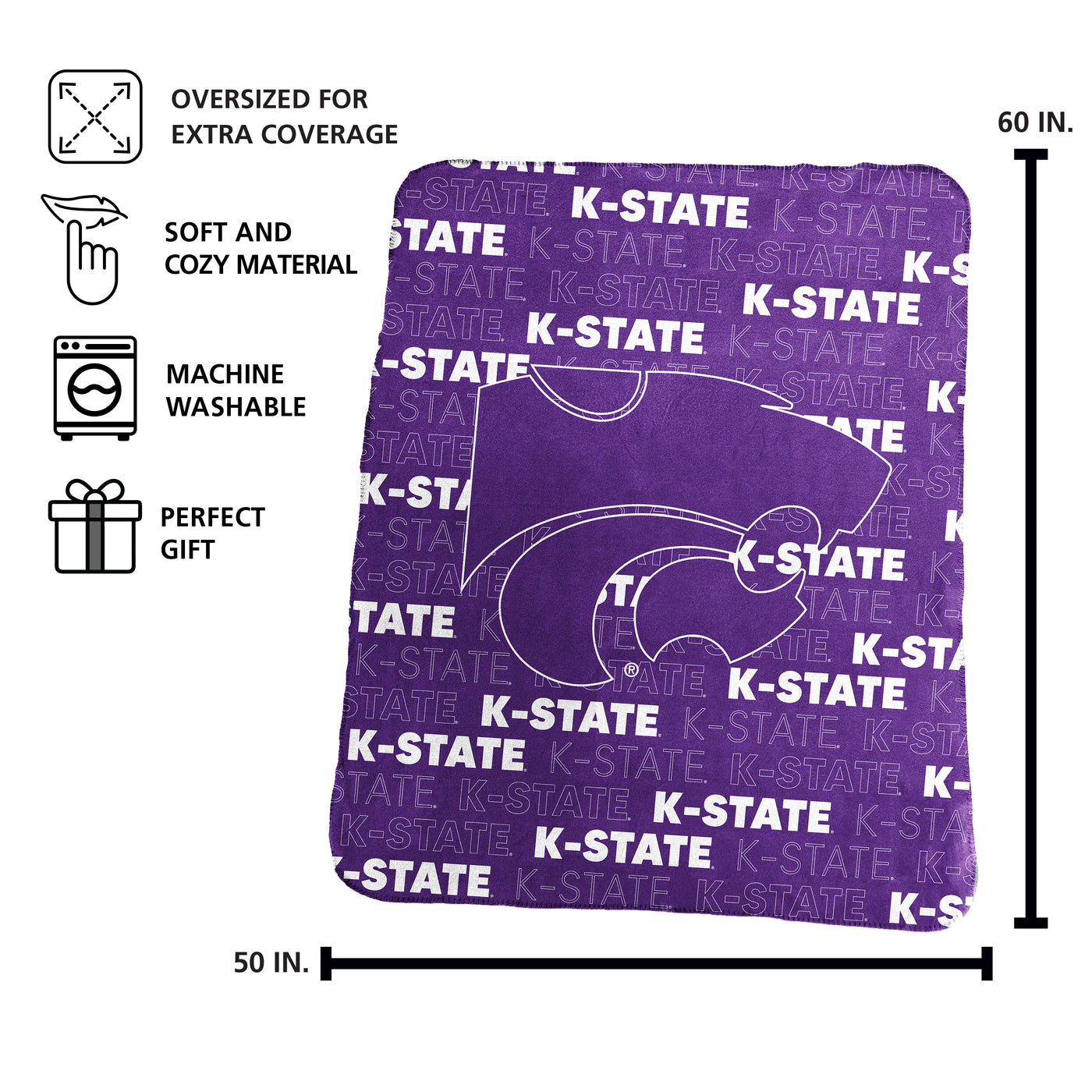 KS State Classic Throw