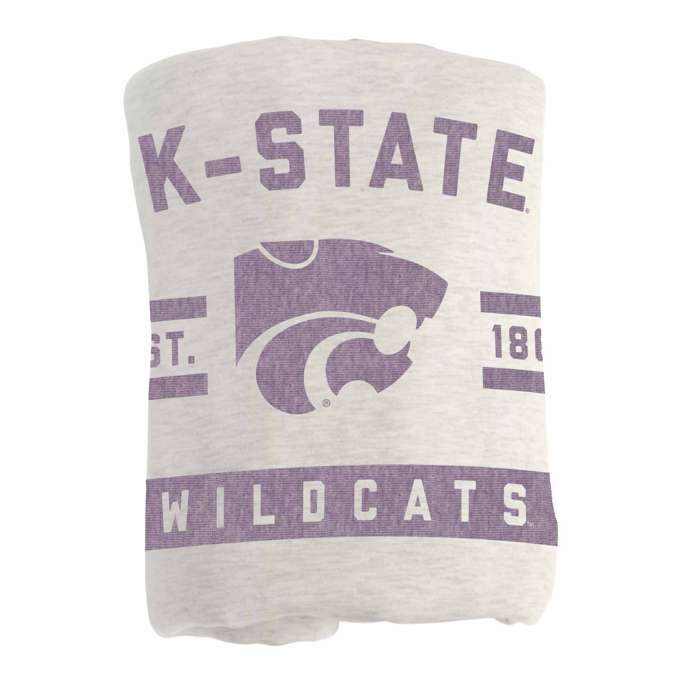 Kansas State Sublimated Sweatshirt Blanket