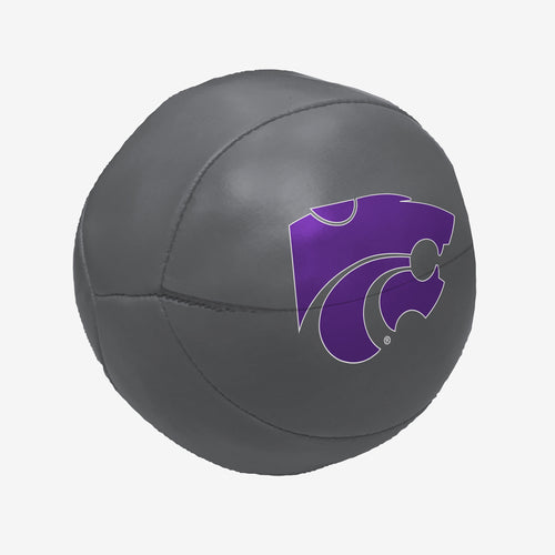 KS State 4-inch Micro Soft Basketball by Logo Brands, a small recreation basketball with KS State logo and soft surface.