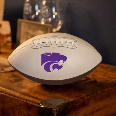 Kansas State Official-Size Autograph Football - Logo Brands