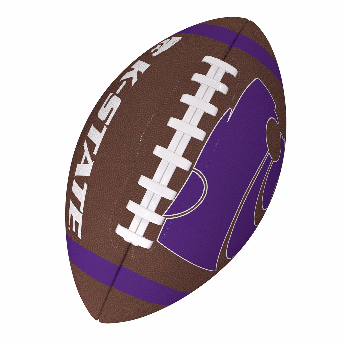 KS State Team Stripe Official-Size Composite Football