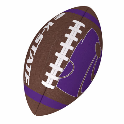 KS State Team Stripe Official-Size Composite Football
