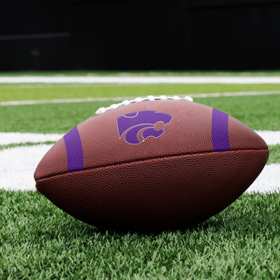 KS State Team Stripe Official-Size Composite Football