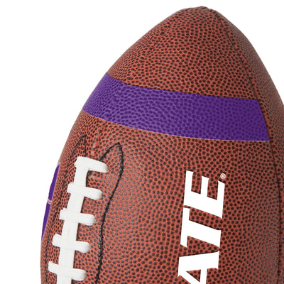 KS State Team Stripe Official-Size Composite Football